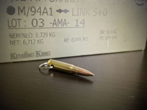 7.62x39 AK47 Bullet Keyring real bullet keychain unique gifts, military gift ideas for him