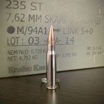 .308 Winchester Bullet Keyring | Nickel Bullet Keychain