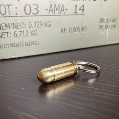 .45 ACP Bullet Keyring Swivel Pin Real Colt keychain gift