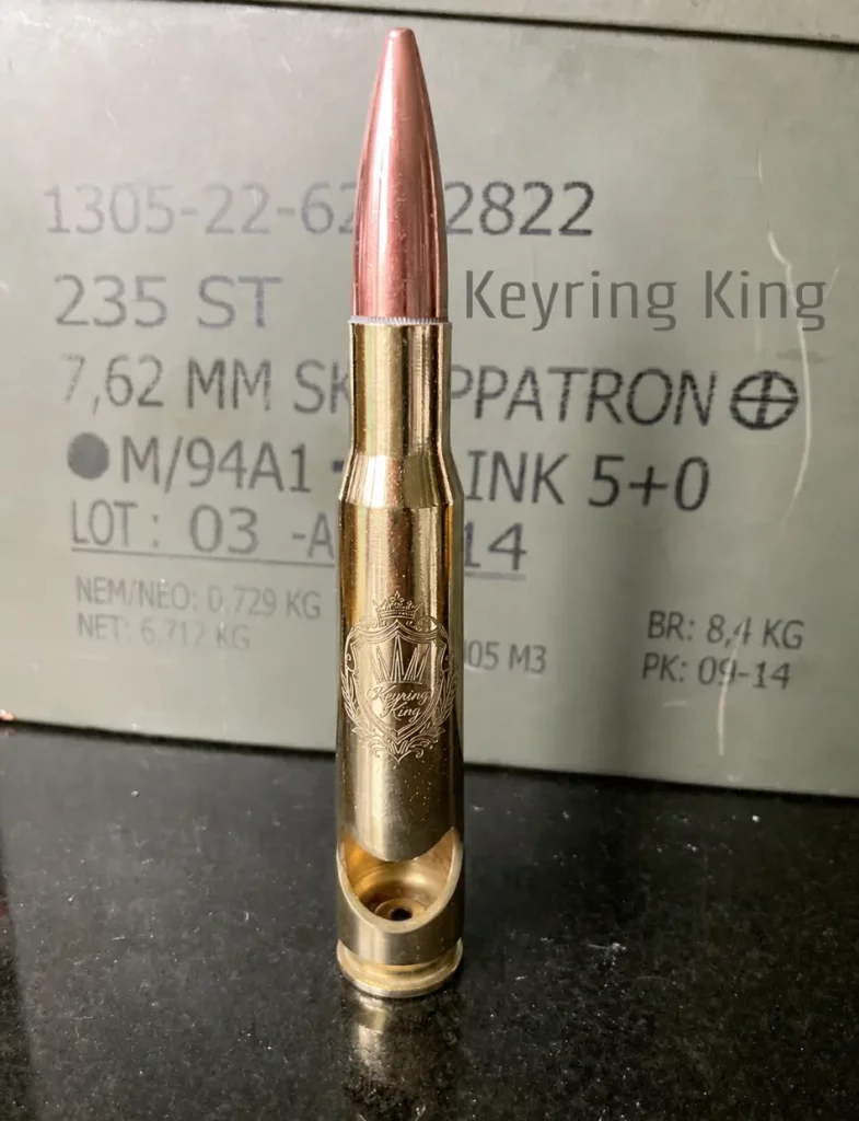 Accessories Authentic .50 Caliber Bullet Bottle Opener – Made from Real Brass Casing, Perfect for Military Veterans, Hunters, and Shooting Enthusiasts