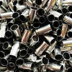 Nickel Plated 9mm Bullet Casings for Crafts | Pack of 20 - Silver Finish