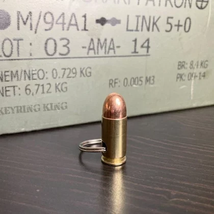 .45 Colt Bullet Keyring Swivel Pin Real Colt keychain gift