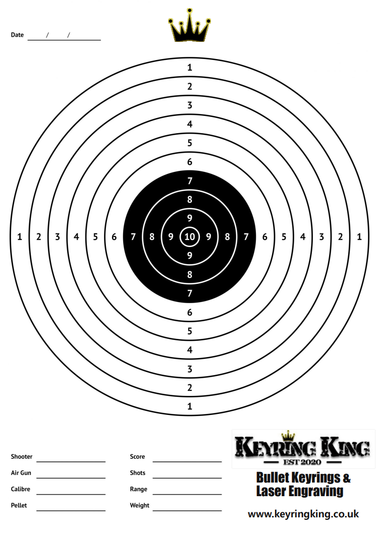 Printable air rifle target shooting sheet - Free download Free Printable Air Rifle Target Shooting Sheet Perfect for backyard plinking, scope zeroing, or target practice.