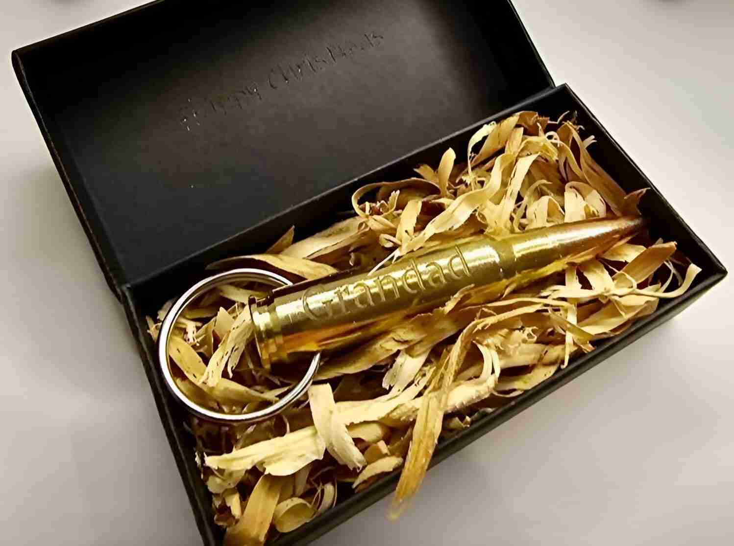 Custom laser-engraved keychain by Keyring King, showcasing high-quality precision and unique design. Perfect for personalized gifts and custom engravings